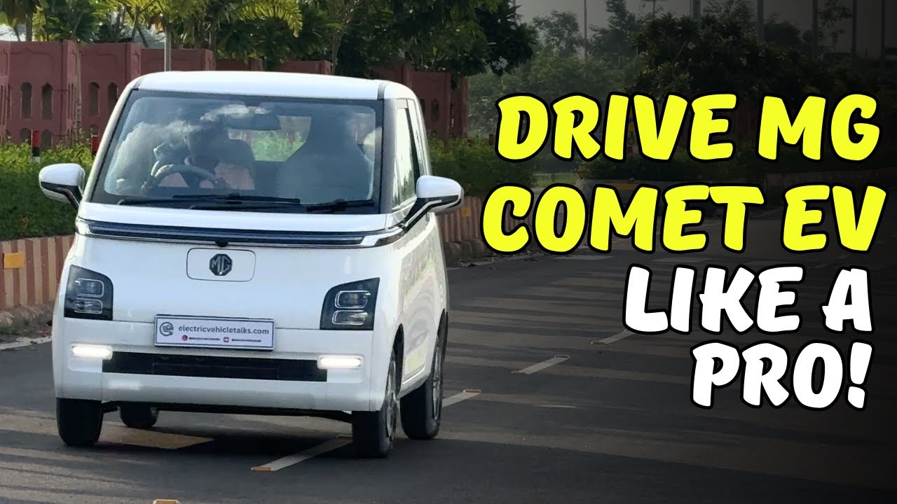 🚗 How to Drive MG Comet EV – Beginner’s Guide! ⚡#electricvehicletalks #mgcometev #mgcomet