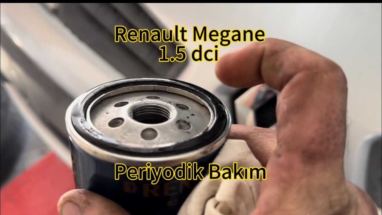 Megane 2 1.5 dci evde periyodik bakım