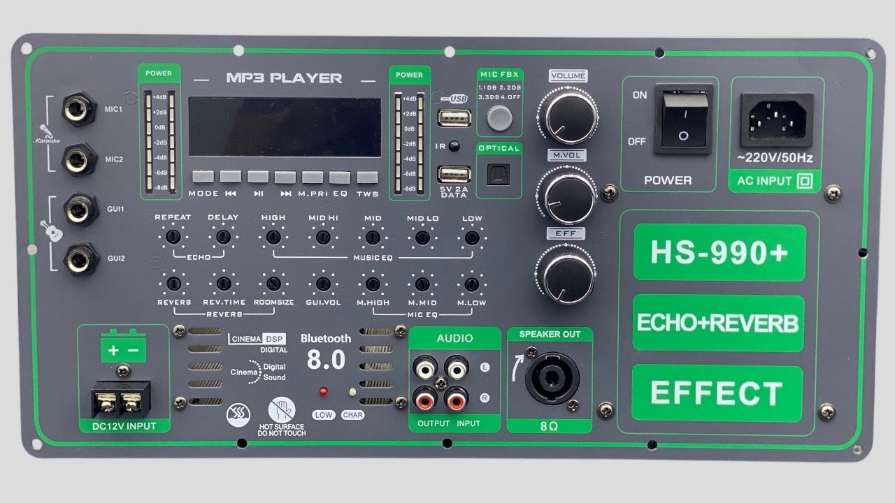 Новая модель мощного портативного динамика Circuit Mode HS990+ || Портативный динамик Nhien
