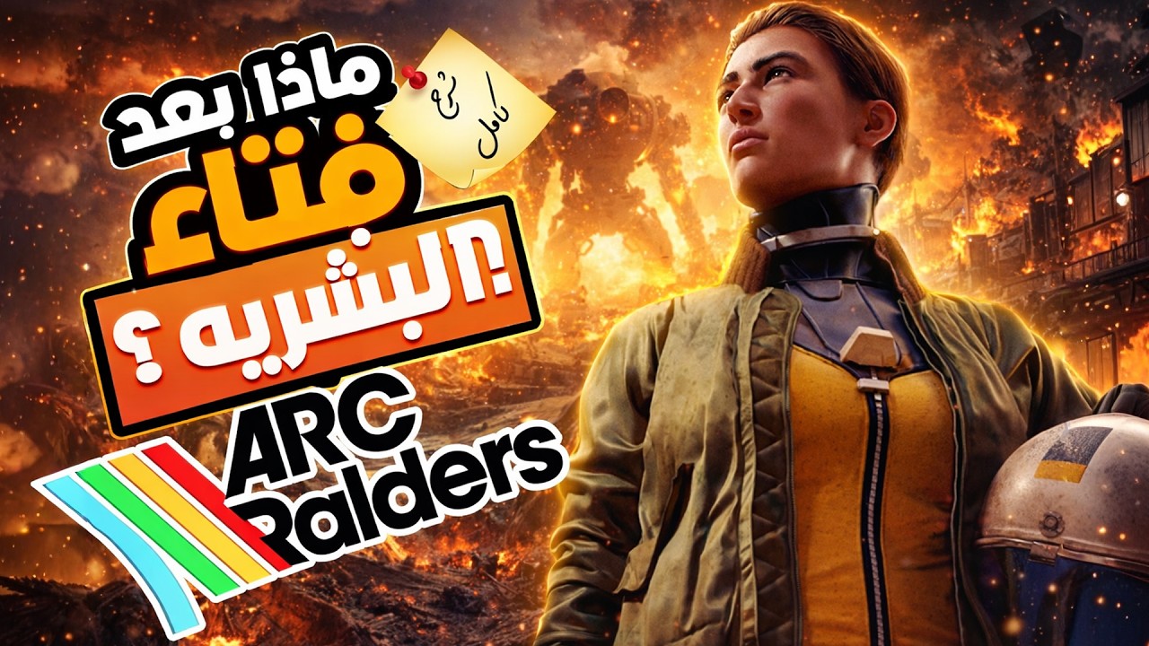 شرح قصة ارك رايدرز 🤖🌍 كيف انتهت البشرية
