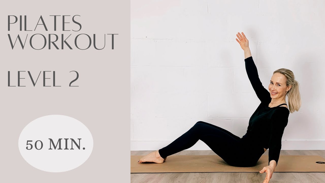PILATES FULL BODY WORKOUT LEVEL 2, 50 MIN (deutsch)