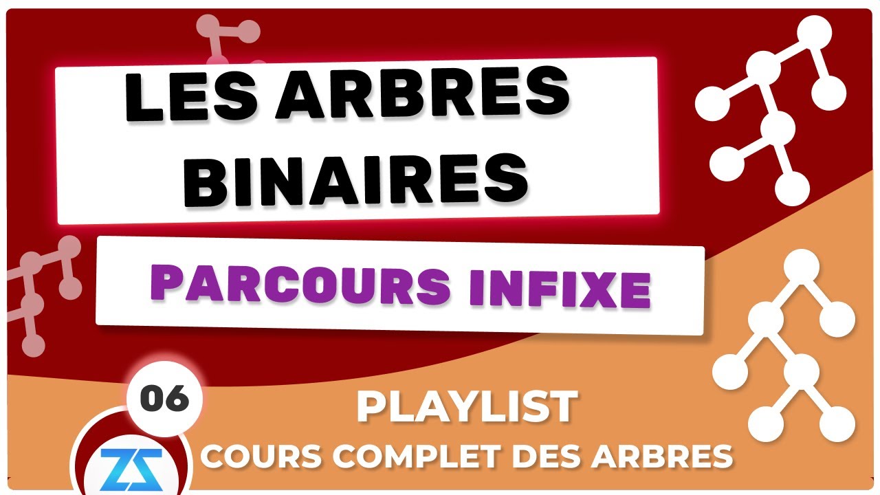 #06 Les arbres binaires de recherche : Parcours infixe de l'arbre avec code langage C darija