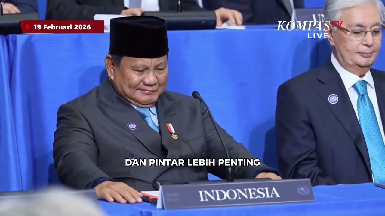 Pujian Trump ke Prabowo Dibalas Salam Hormat, di Sela Pidato Board of Peace