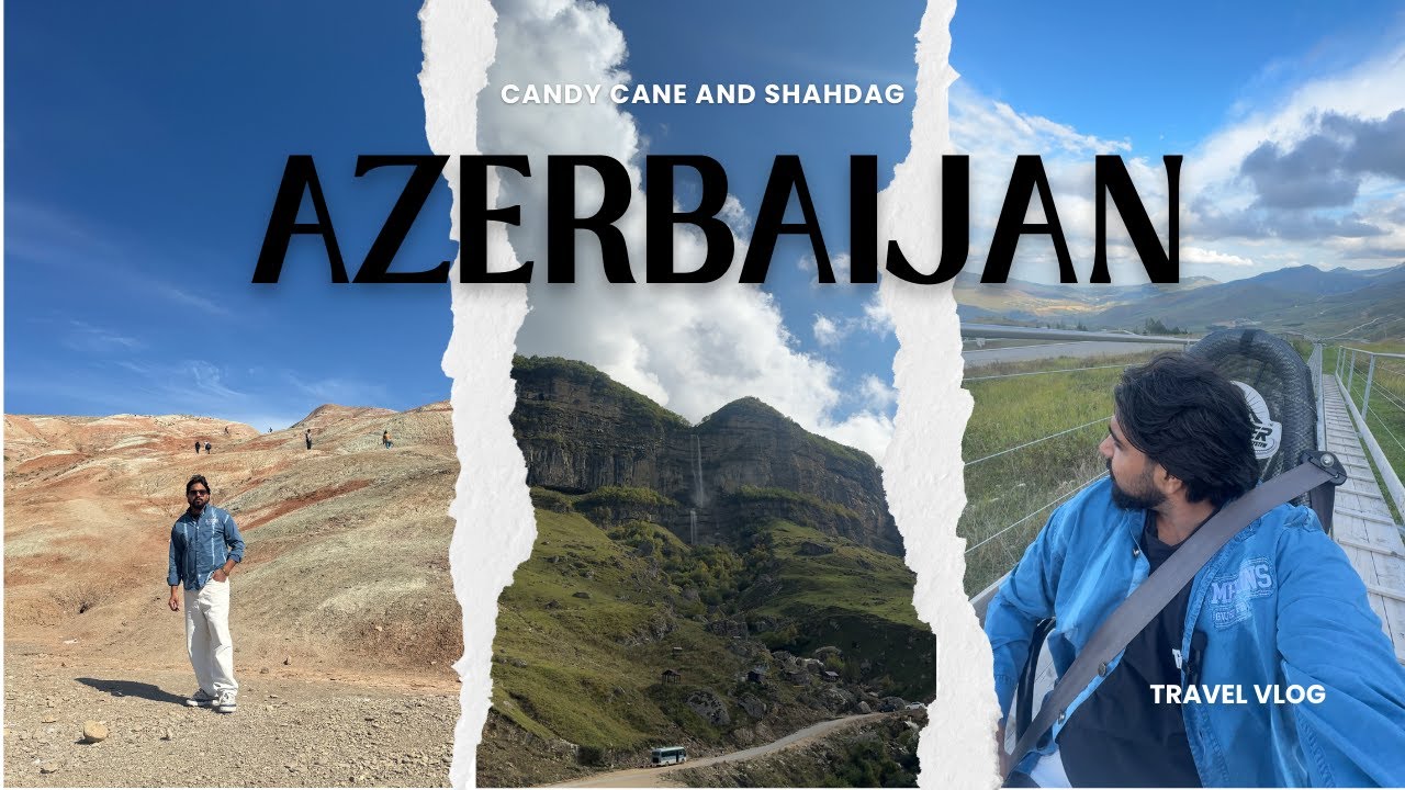 unexpected beauty of azerbaijan, baku  🇦🇿  | exploring mountains region | candy cane, laza, shahdag