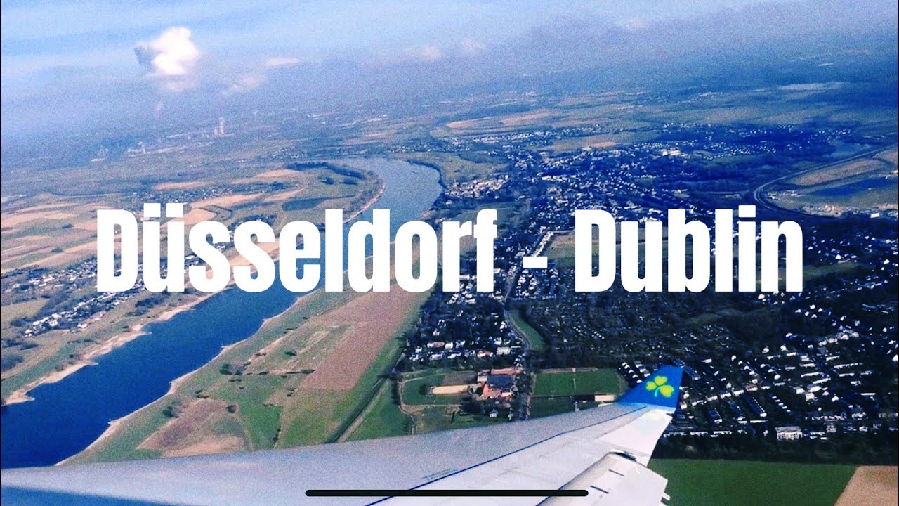 Dancing Through the Clouds: Düsseldorf to Dublin with Aer Lingus 🤩✈️