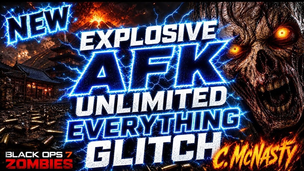 НОВЫЙ ПРОСТОЙ AFK-глитч на кучу зомби в BO7