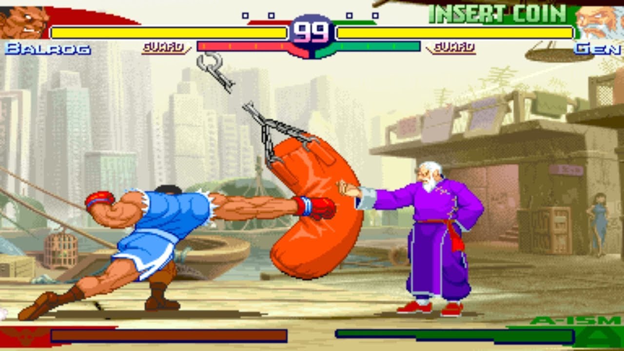 Street Fighter Alpha 3 [Arcade] - play as CPU Balrog