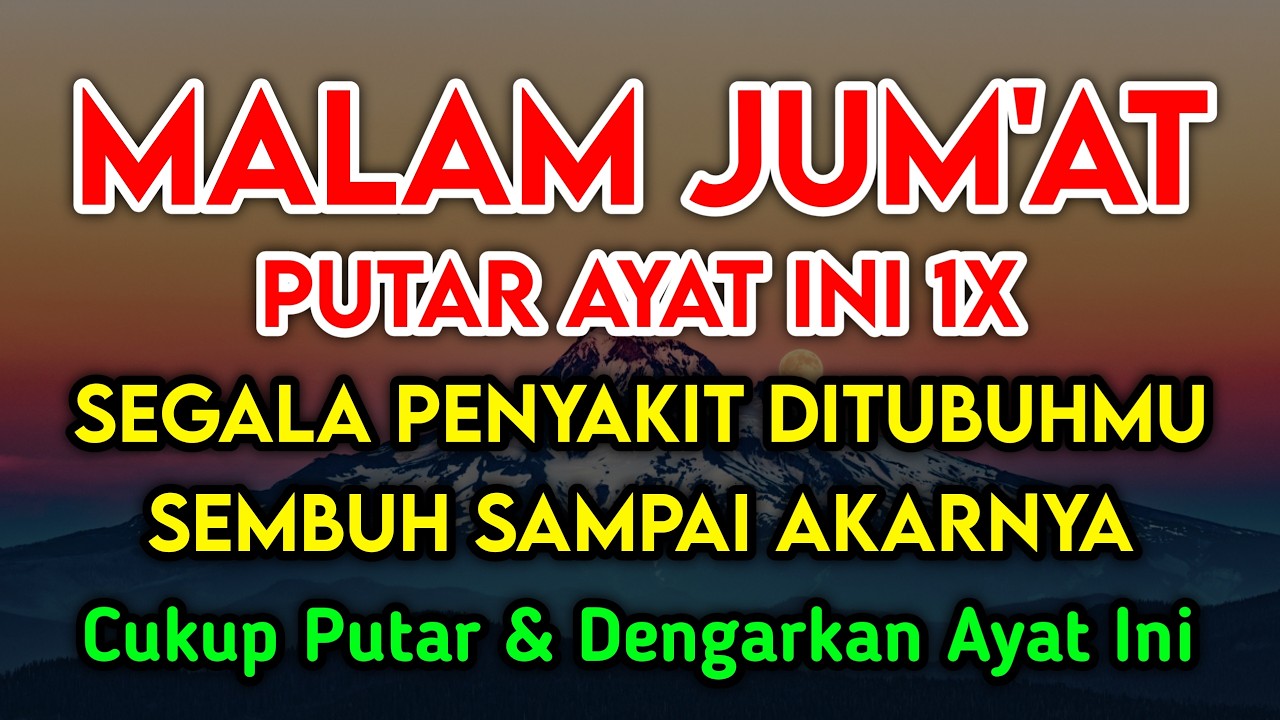 USIR SAKITMU🔴 CUKUP PUT4R 1X AY4T INI INSYAALLAH PENY4KIT L4NGSUNG S3MBUH TOT4L❗