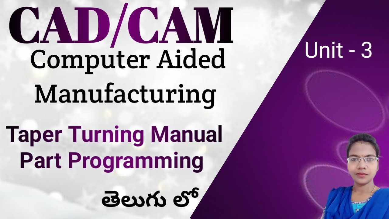 Taper Turning Part Program in telugu ll How to make taper turning program ll Taper Turning operation