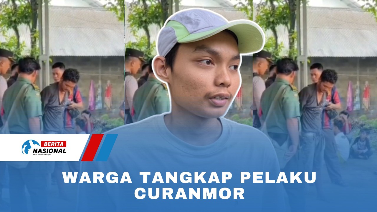 Warga Tangkap Pelaku Curanmor