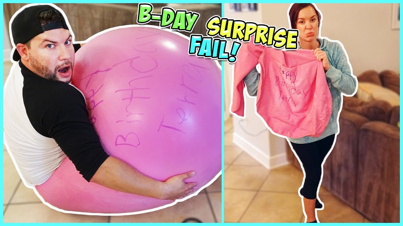 GETTING INSIDE OF A GIANT BALLOON....FAIL!!