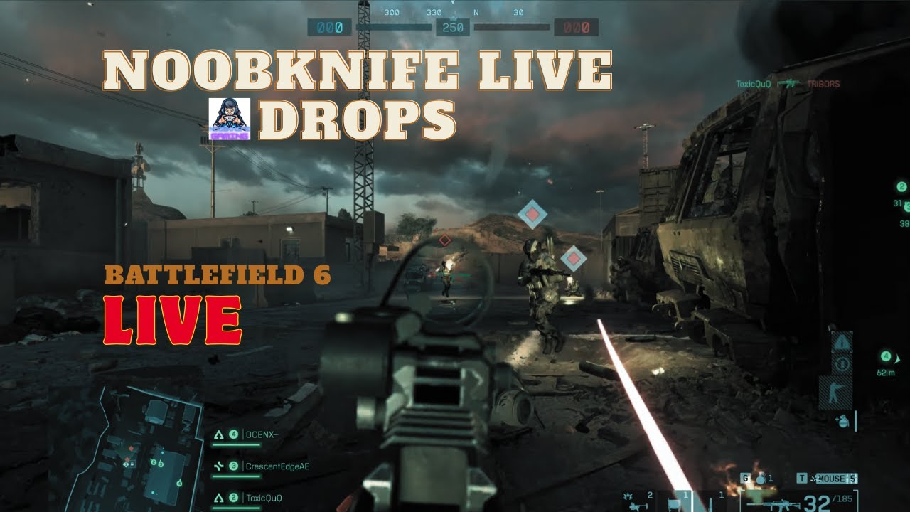 Battlefield 6 - NoobKnife KotH Chaos LIVE: Hill Holds Gone Wild + Drops! 💥
