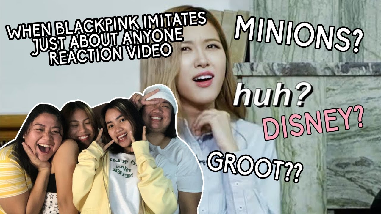 When Blackpink imitates just about anyone Reaction Video | Pinkpunk TV