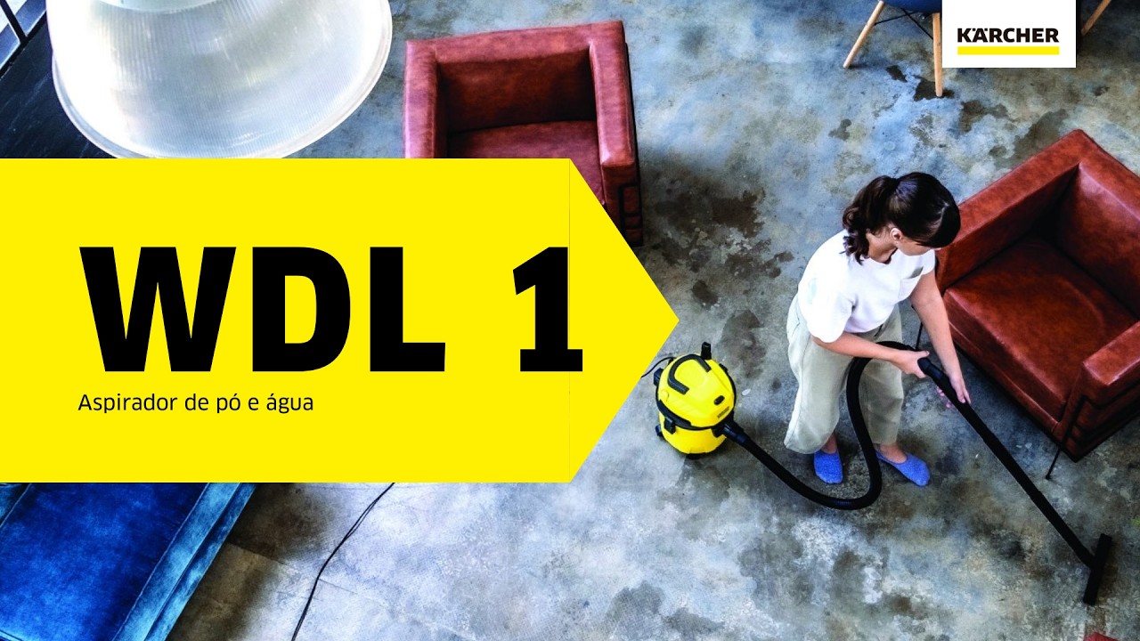 Aspirador de pó e agua WDL 1 [KÄRCHER]