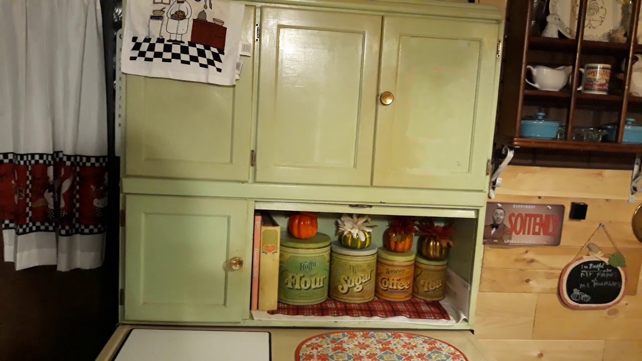 1937 Hoosier style cabinet