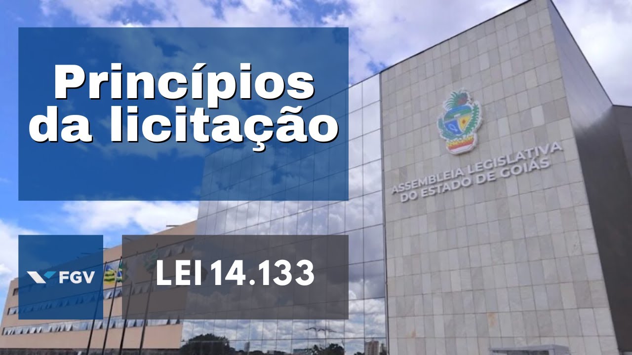 Princípios da Licitação (Lei 14.133) — Entenda o que a FGV Exige na Prova