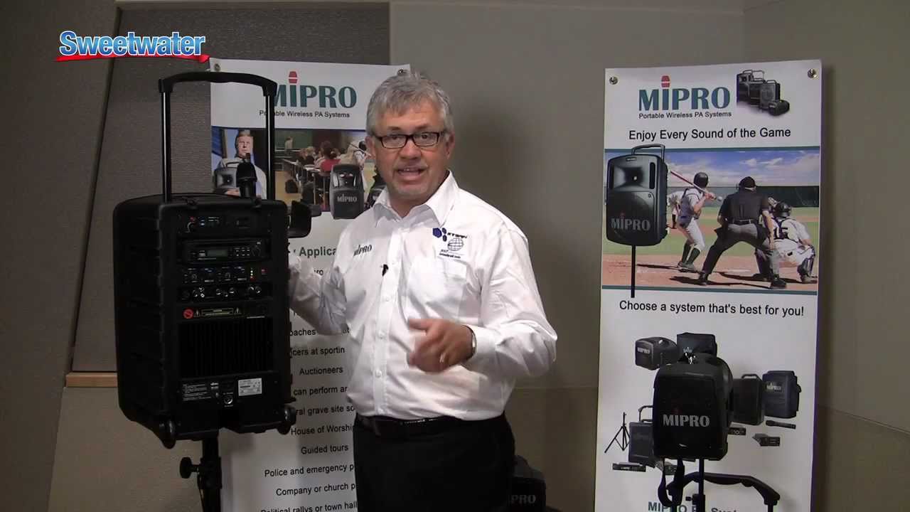 MiPro Portable Sound Systems overview