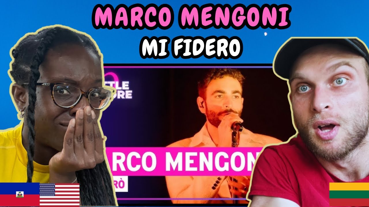 REACTION TO Marco Mengoni -  Mi Fiderò (EurovisionALBM) | FIRST TIME HEARING