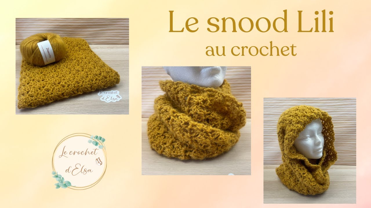 Le snood Lili au crochet