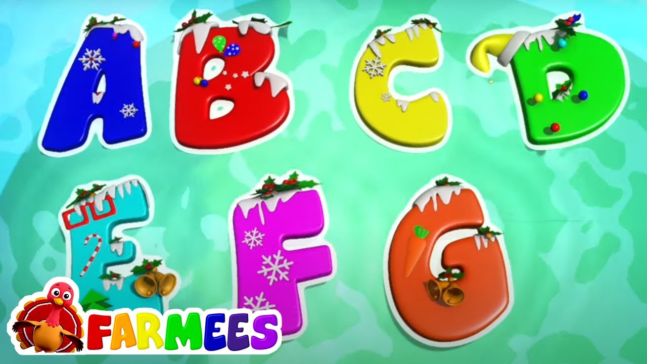 Can&ccedil;&atilde;o do abc de natal | M&uacute;sica de natal para crian&ccedil;as | Pr&eacute; escola aprendendo | Anima&ccedil;&atilde;o