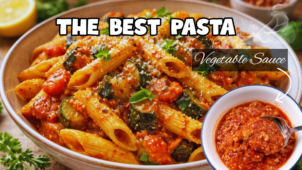 A must-try delicious Creamy Pasta recipe! Secretly Powered by vegetables| Kids will eat it happily!