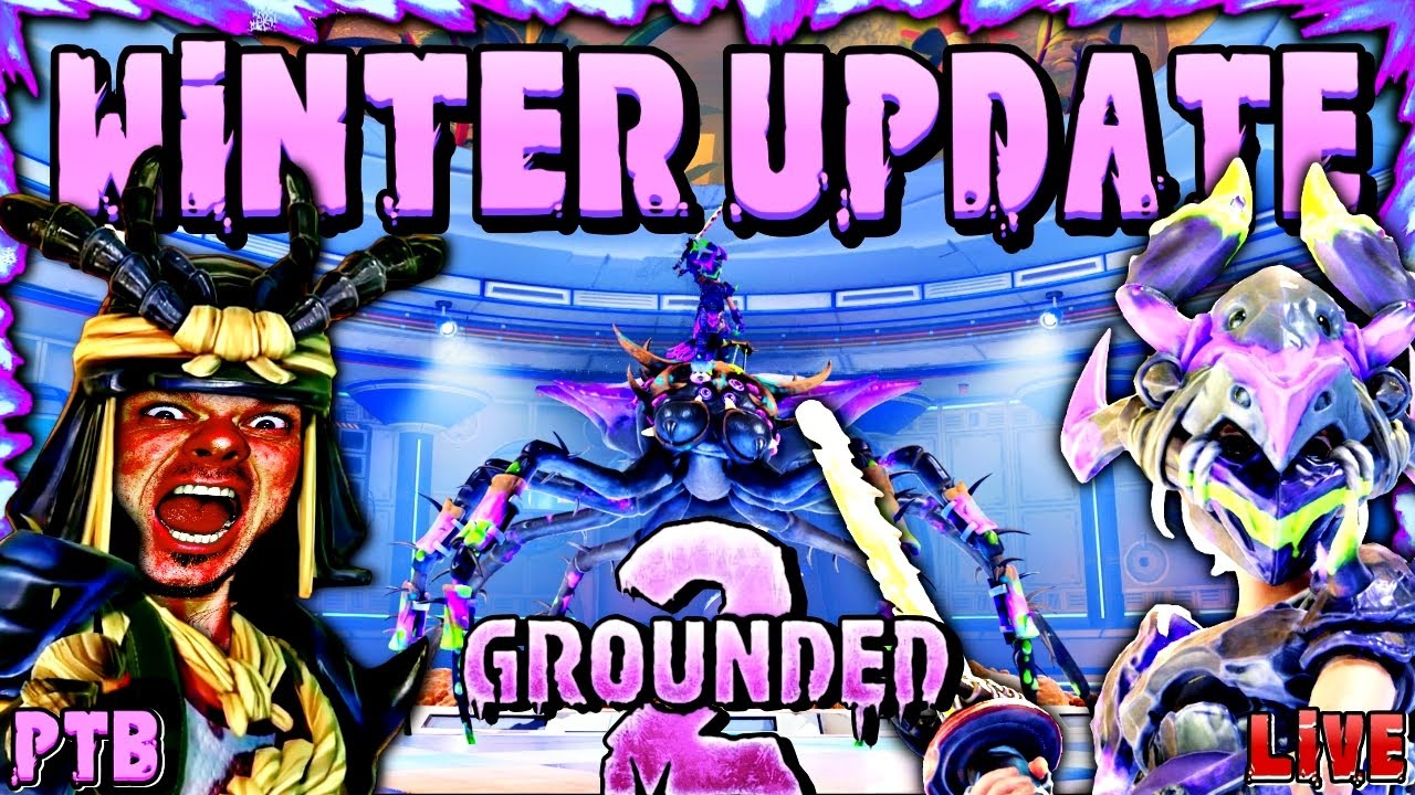 ❄️ [LIVE] *GROUNDED 2* Winter Update PTB! Masked Stranger 2.0 and Beyond? 😮‍💨 (Post Boss Fight)