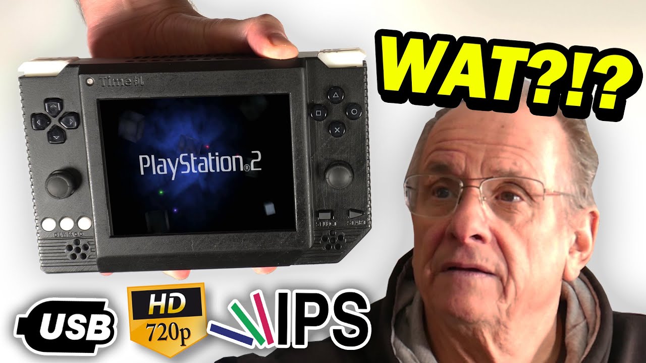 PlayStation 2 portatil MEJORADA y SUPERADA!!!