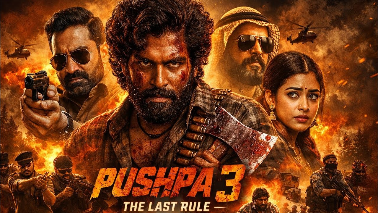 Pushpa 3 Official Trailer Hindi | Allu Arjun | The Last Rule | Pushpa 3 Full Movie Update #trailer 
