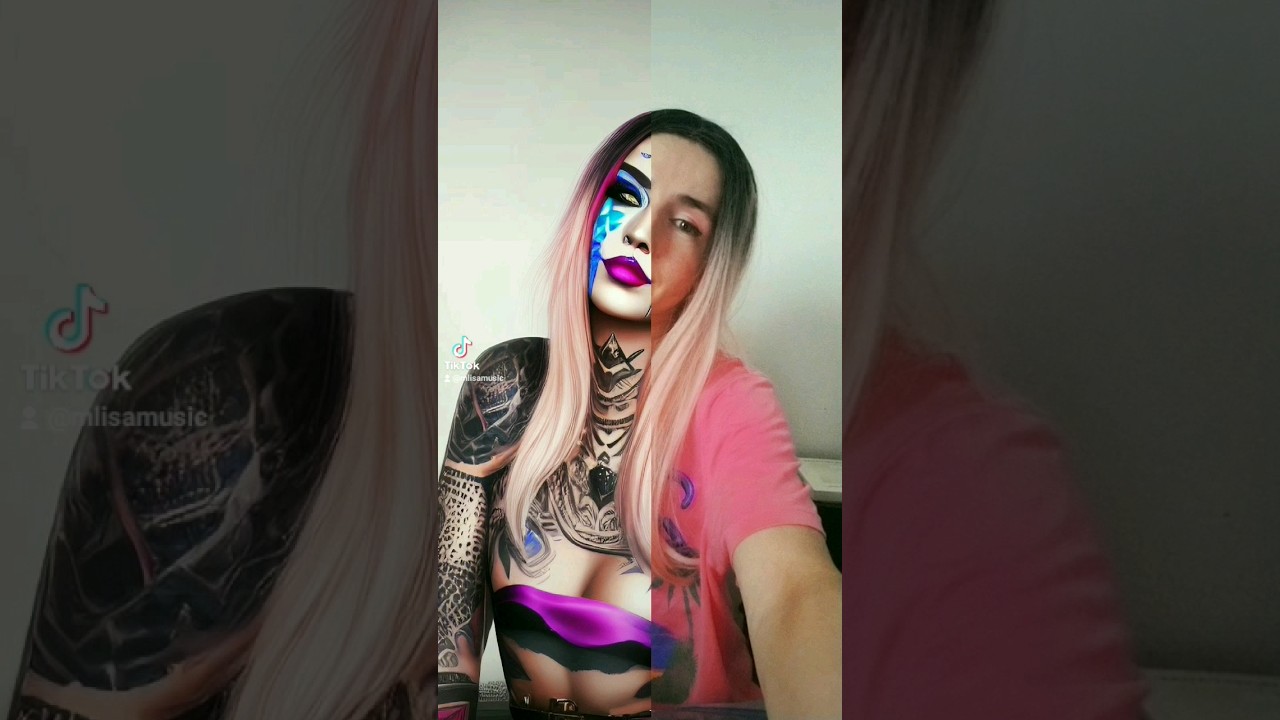 TRYING THIS ROCK N ROLL GOTH TATTOO GIRL FILTER TIKTOK VIRAL FILTER VIRAL TIKTOK BARBIE GIRL 