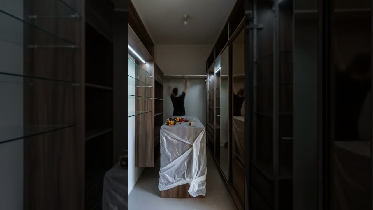 WALK-IN CLOSET (BOUTIQUE HOTEL DRESSING ROOM) 