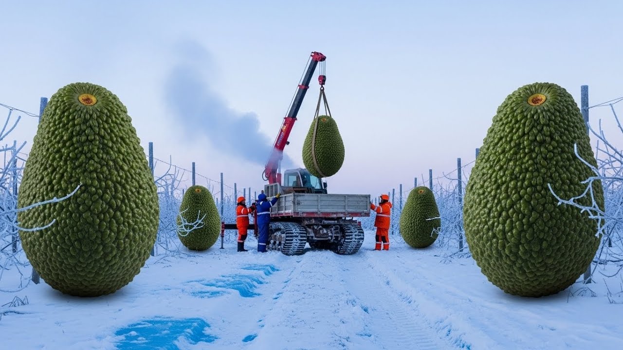 The Geothermal Garden Growing Avocados Next to a Glacier