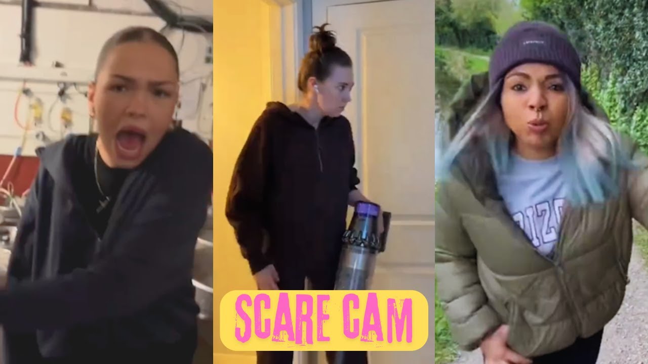 Scare Cam Pranks 🤣🤣 l Funny TikTok Videos | Jump scare | Funny Fail