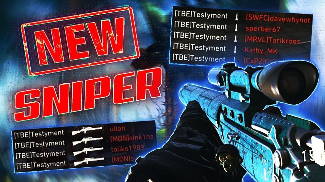 the NEW 'De Lisle' SNIPER RIFLE!! (V2 Rocket)
