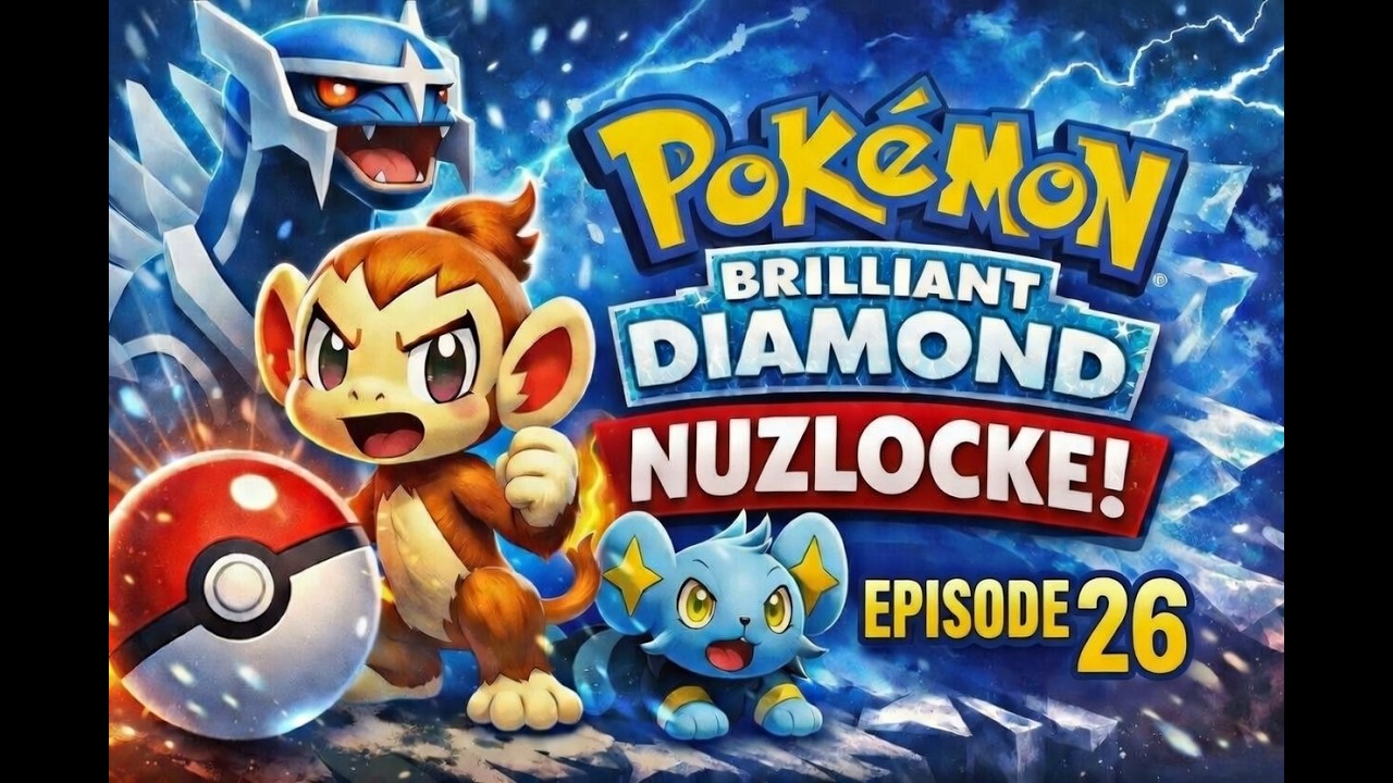 POKEMON BRILLIANT DIAMOND NUZLOCKE EPISODE 35 - 5TH GYM LEADER