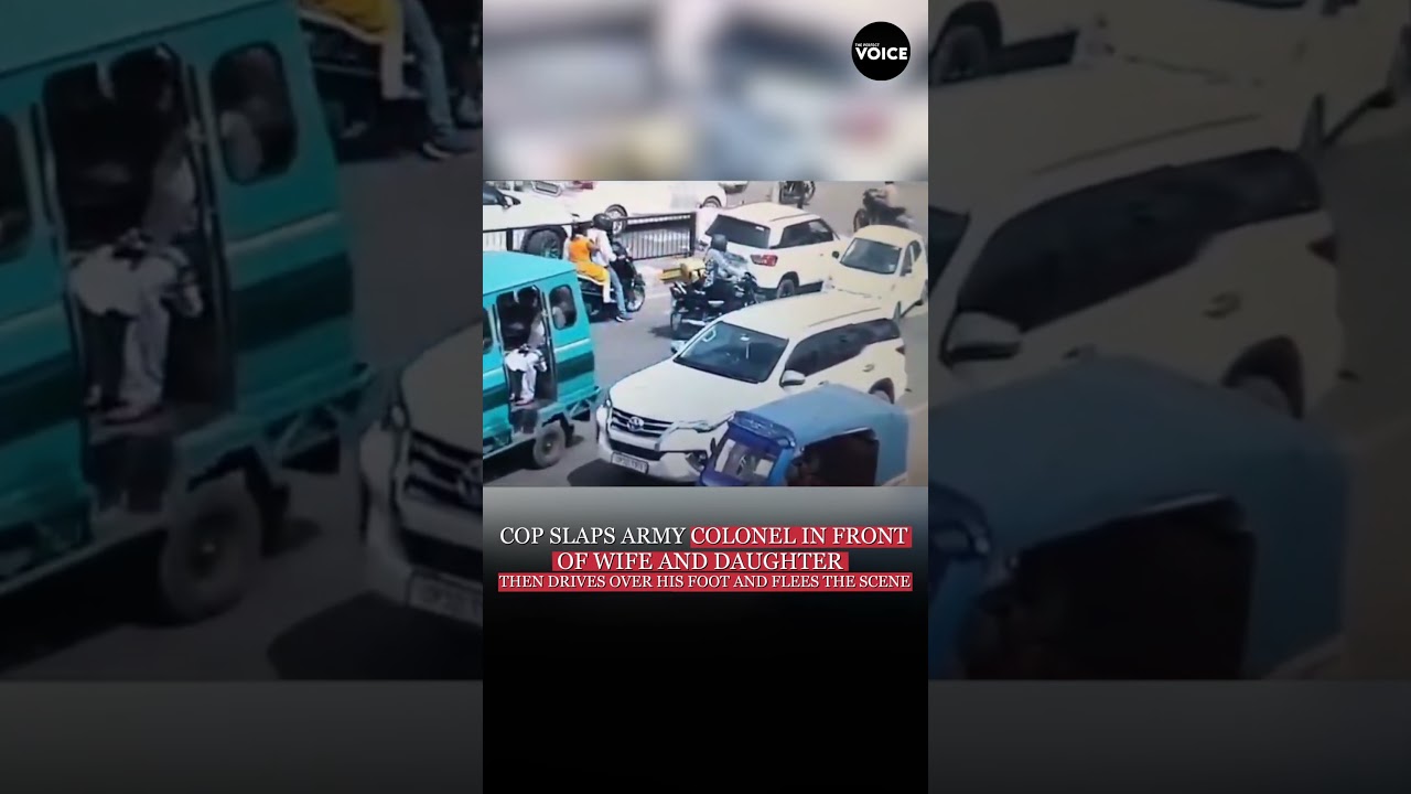 Cop Slaps Army Colonel In Front Of Wife And Daughter Then Drives Over His Foot And Flees The Scene