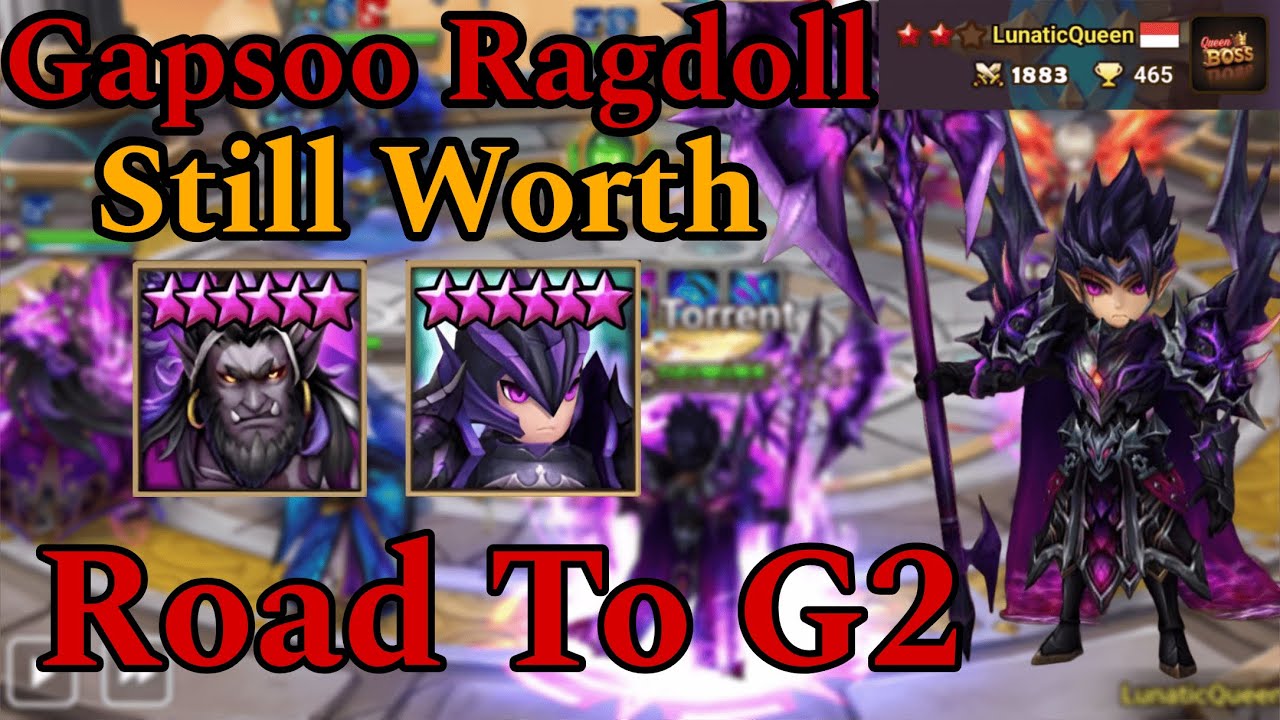 Gapsoo Ragdoll Combo Still OP for high Rank RTA - Summoners War