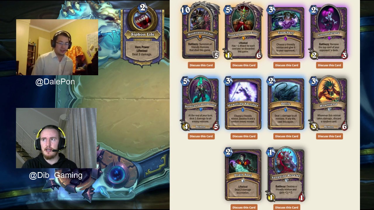 Knights of the Frozen Throne Warlock card review with decklists!