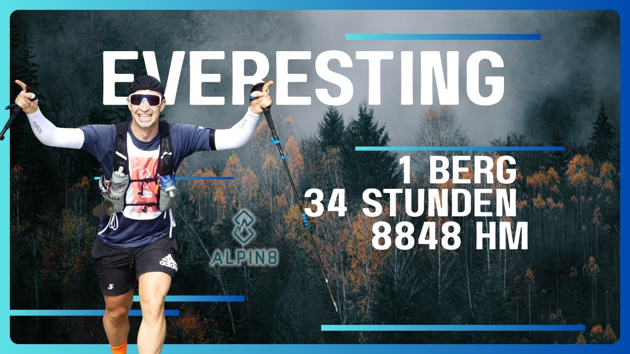1 Berg. 34 Stunden. 8.848 Höhenmeter. Mein Everesting