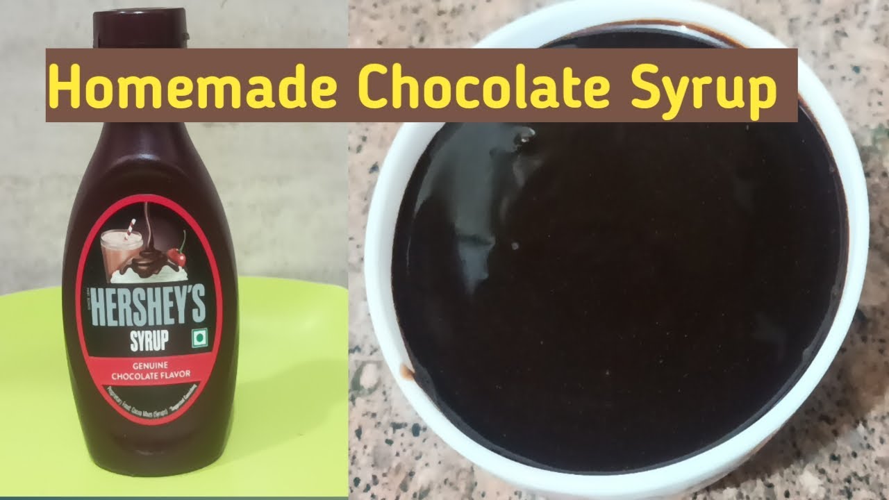 Hershey's Syrup Recipe/ Homemade Chocolate Syrup Recipe घर में ही बनाएं बहुत ही आसानी से चॉकलेट सिरप