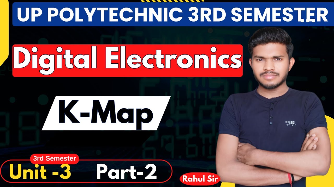 K-Map in Digital Electronics / P-2/Digital Electronics polytechnic 3rd semester byRahul sir/#digital