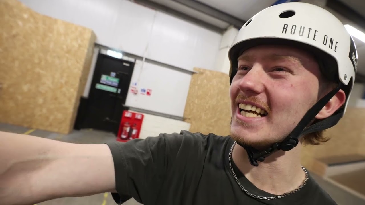 Game of Scoot at New Indoor Skatepark!
