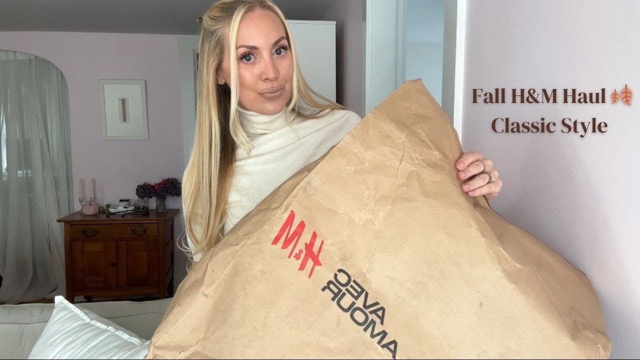 Classic Fall H&M Haul🍂 Outfits for My New York & Vermont Road Trip