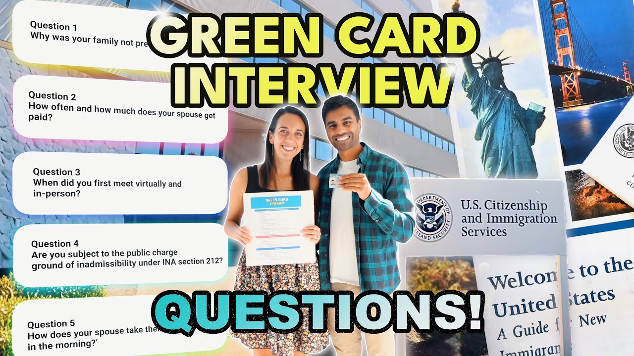 Вопросы для собеседования в USCIS по поводу получения грин-карты в 2026 году.