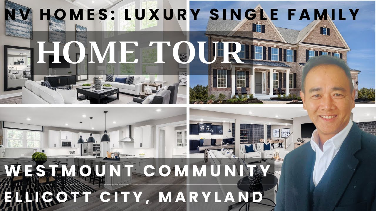 NV-Homes // Single Family Home // Moving To Ellicott City Maryland
