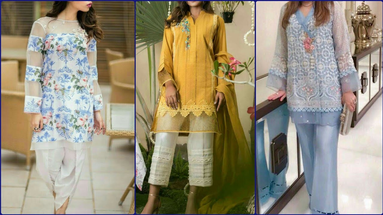 Organza tissue fabric designing on dresses #eiddressesideas #trending
