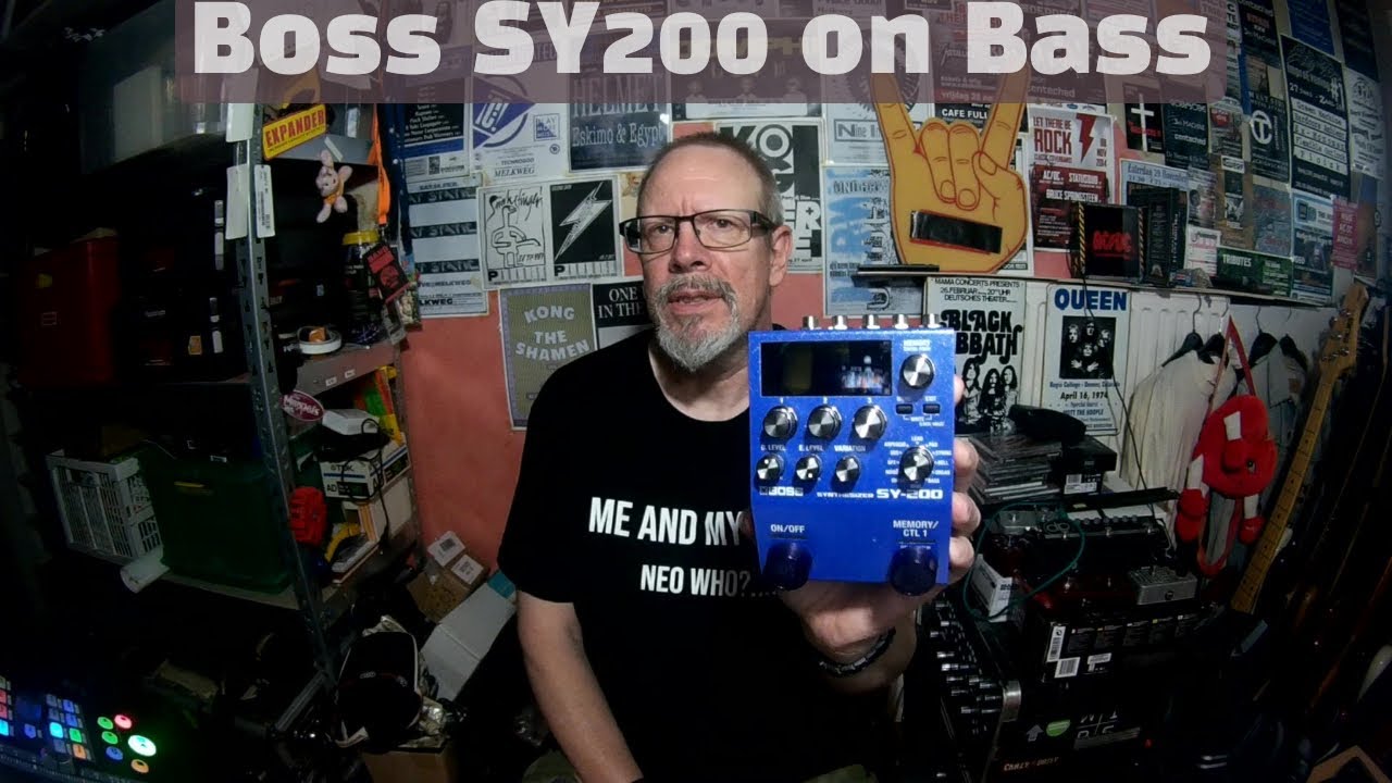 Me and my Bass - Boss SY200 on Bass