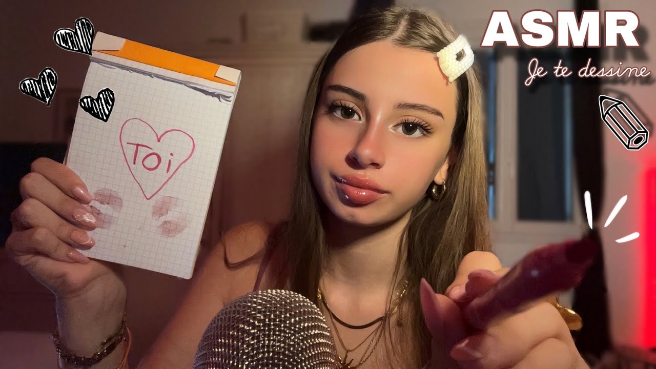 ASMR | Je te dessine mais tu es un miroir 🫢
