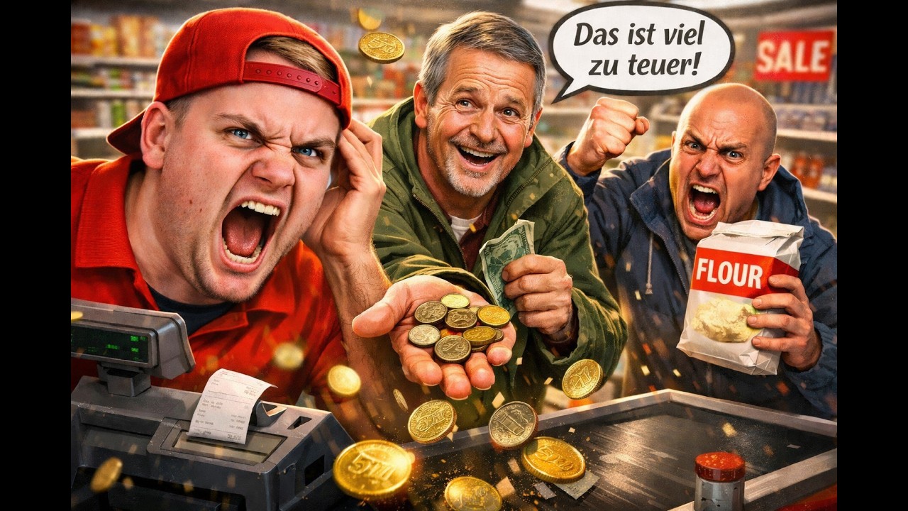 „Der Supermarkt bringt mich heute an meine Grenzen… 🤦‍♂️“