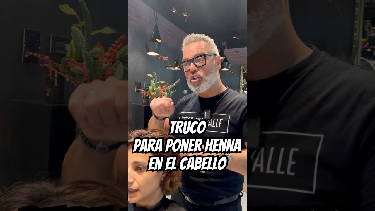&iquest;C&oacute;mo dar luz a un cabello con henna? #henna #barro #tranformacion #hairstyle #shaggy