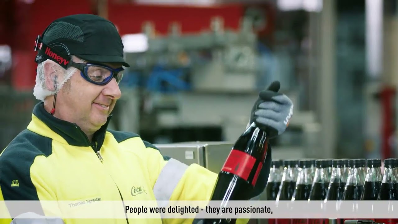 Refillable glass bottling in Germany | CCEP Germany
